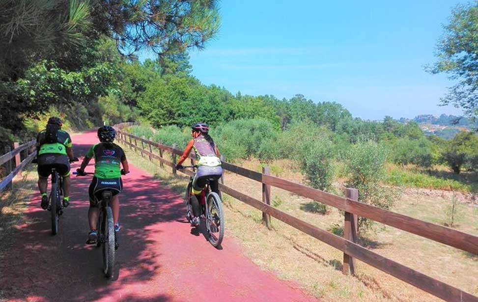 Cycling Ecopista do Dão (Coimbra pick-up)